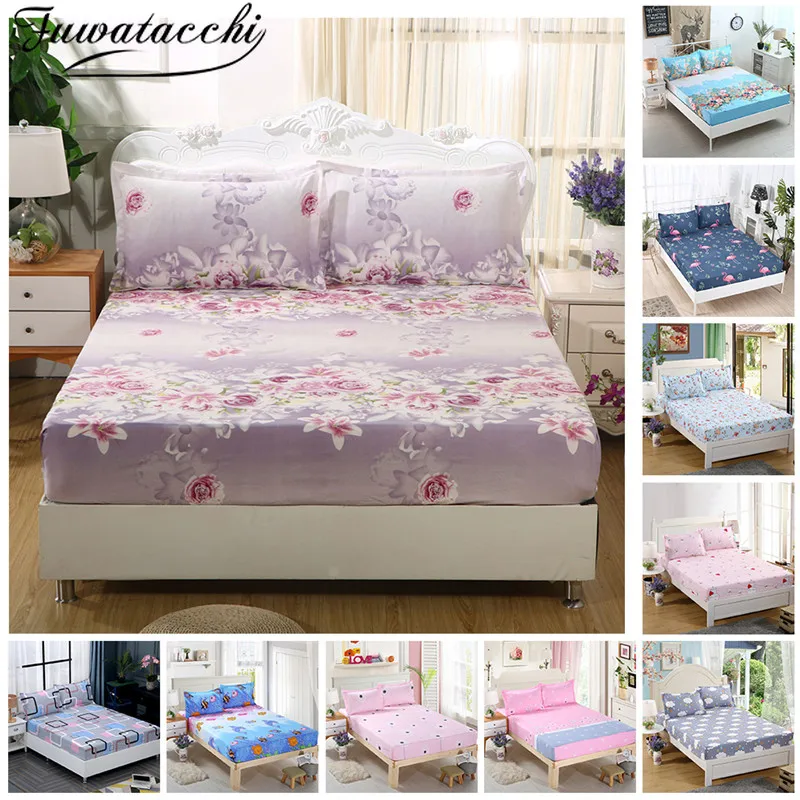 Fuwatacchi Bed Bamboo Sheet Bedspreads Love Nest Nordic Comforter