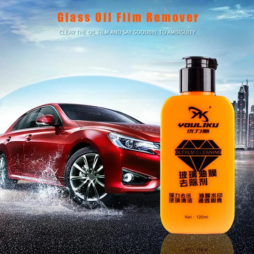 

Car Front Windshield Oil Film Remover Cleaner Window Degreasing Film Strong Decontamination Dirt Film Net