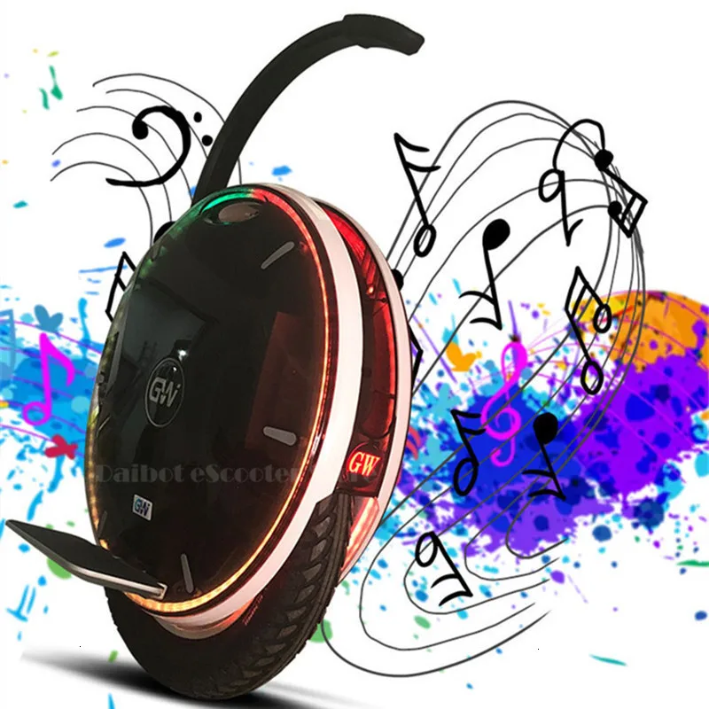 Gotway Nikola 17 Inch Electric Unicycle 84V 2000W Motor 1600WH One Wheel Electric Scooter With Bluetooth APP Push Rod            (10)