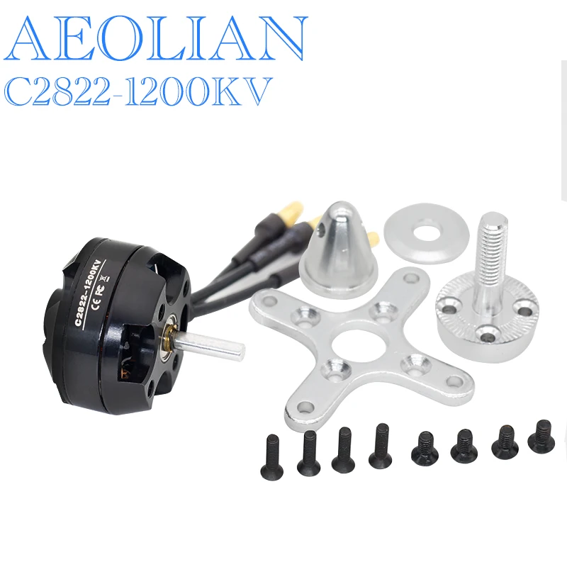 Aeolian motoro 2822 kv1200 kv1400 C2202 brsuless outrunner mmotor для DIY мультикоптера самолета | Игрушки и
