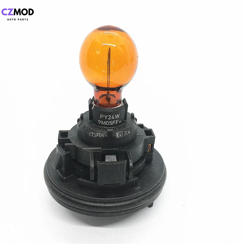 CZMOD оригинальный PY24W 12V 24W янтарные автомобильные передние фонари заднего хода