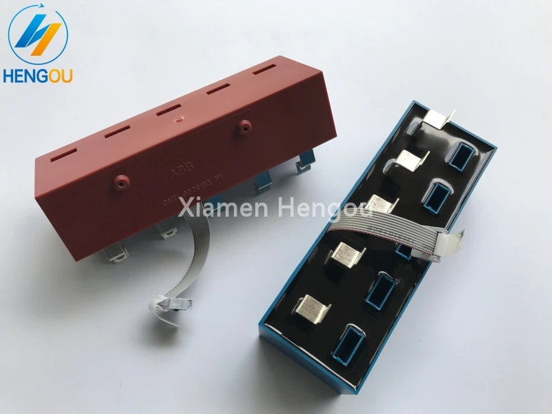 DHL CD102 части печатной машины красный трансформатор GNT6029183P1 ABB 91.110.1151 модуль обнаружения тока и напряжения