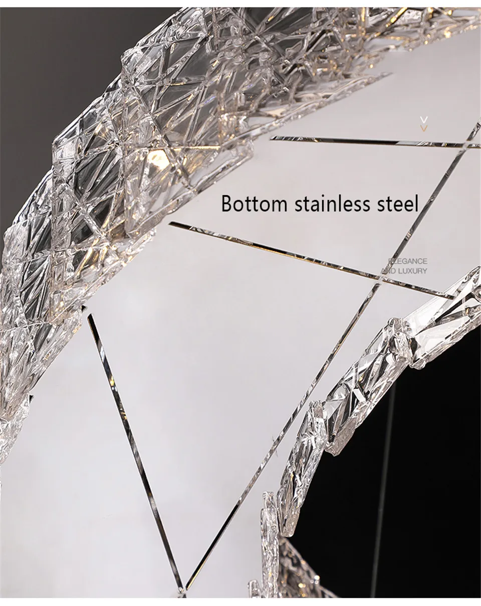 Luxury Glass Iron LED Pendant Lights Lighting Nordic Pendant Lamp Dining Living Room Bedside Bedroom Bar Loft Decor Hanging Lamp
