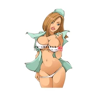 6nurse Girl Sexy Cartoon Car Bumper Sticker Instagram Decal Vintage Car Truck Parts