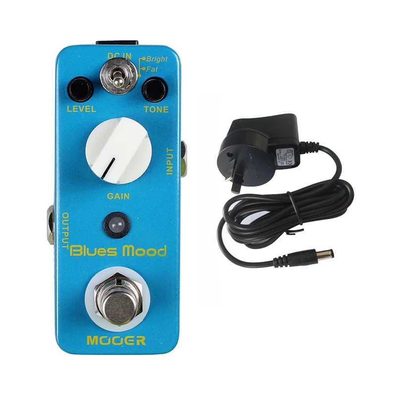 MOOER MBD2 Blues Mood Guitar Pedal Blues Style Overdrive Guitar