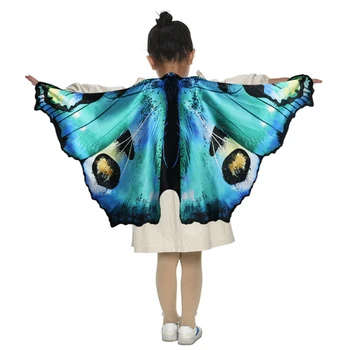 

Children's butterfly wings cape performance props professional butterfly wings cape soft fabric