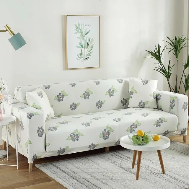 Slipcovers диван все включено секционный l-образный Диванный Чехол Эластичный чехол на весь диван для гостиной стул/на двоих/диван/Большой Диван - Цвет: Color 19
