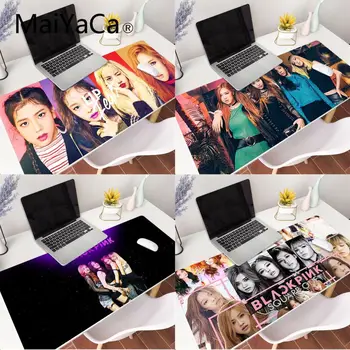 

MaiYaCa Cool BLACKPINK kpop mouse pad gamer play mats Gaming Mouse Pad Large Deak Mat 900x400mm for overwatch/cs go