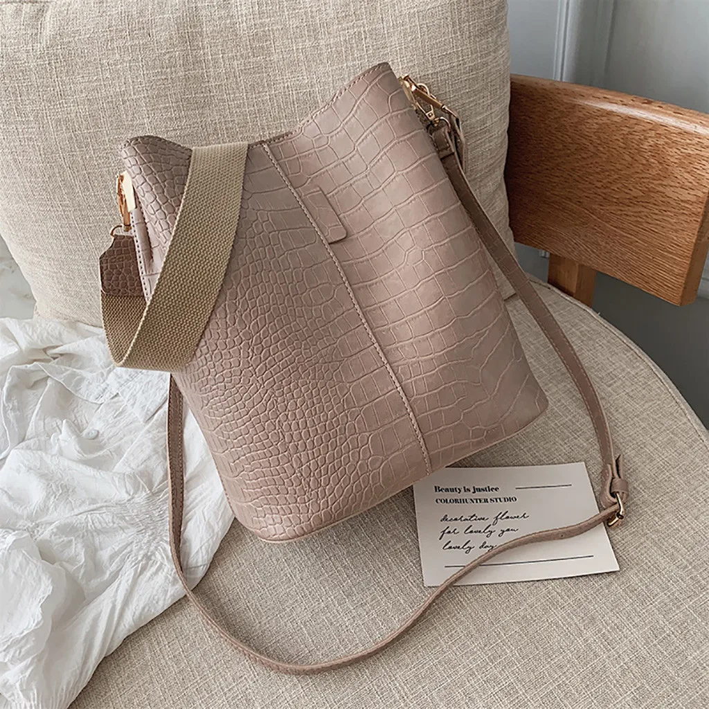 OCARDIAN handbag Fashion Stone Pattern Tote Bags For Women Handbags Women Bags Designer Hasp Shoulder Bag Handbags Sac O10