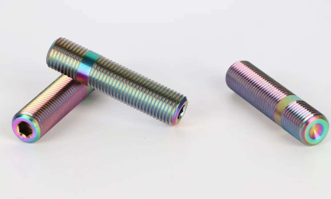 20 шт. 60mm70mm75mmGR5 титановый сплав кованые колеса модифицированный обратный болт 14*1.5to14*1,5