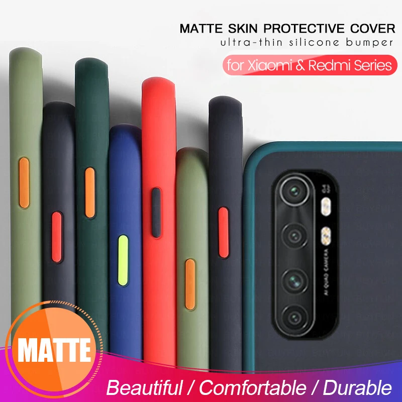 Прозрачные матовые чехлы на заднюю панель для xiaomi mi 9 note 10 lite light 9t чехол redmi 9s 8 pro 8a