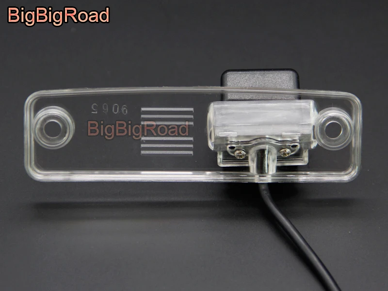 BigBigRoad для Toyota Fortuner Sequoia Land Cruiser Prado LC150, автомобильная HD камера заднего вида, авто монитор заднего вида, широкоугольный