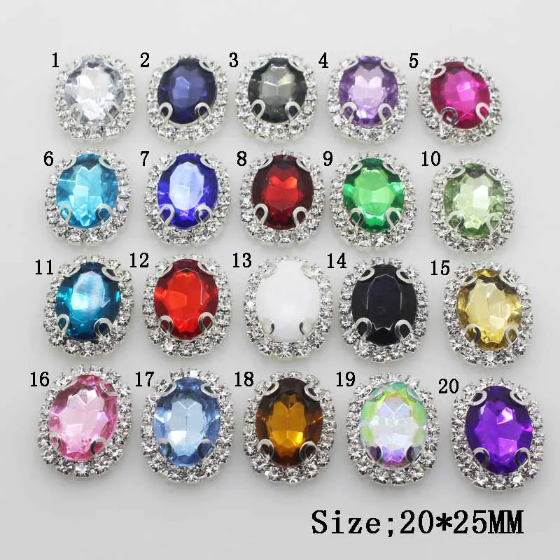 Mix Color YWXINXI новые красивые ювелирные аксессуары из сплава 10 шт./партия 20*25 мм Свадебные украшения плоская задняя брошь кристалл жемчуг - Цвет: Mix Color