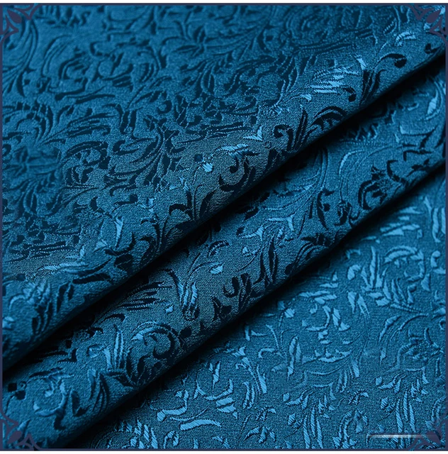 120cm*100cm Dark Blue Antique Silk Cloth Dragon Super Soft Silk Brocade  Fabric Clothing Cos Diy Quality Fabric - Fabric - AliExpress