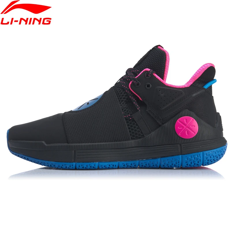 Li-Ning/мужские баскетбольные кроссовки WADE SHADOW On CORT с подушкой, с подкладкой, облачная спортивная обувь, кроссовки для фитнеса, ABPQ007 XYL304