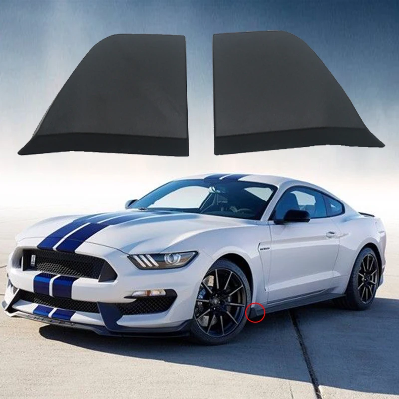 Автомобиль рокер Winglets ремонт боковая юбка спойлер гвардии для 2015-2018 Ford Mustangs GT
