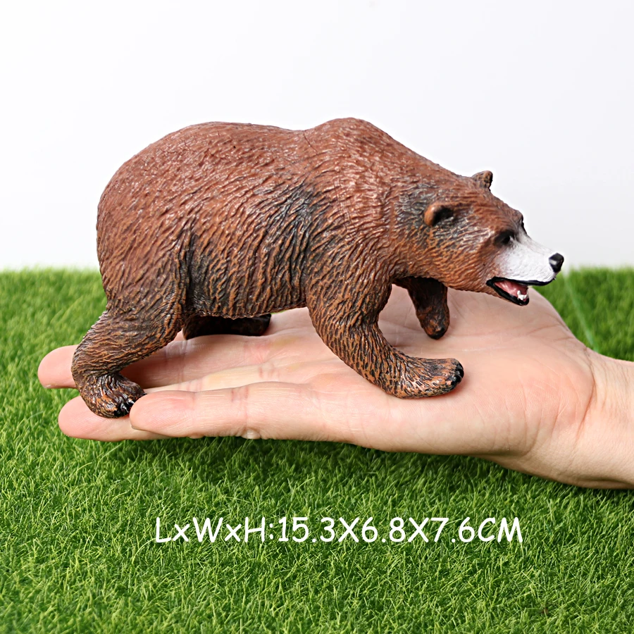 Set De 3 Figuras De Oso Polar Realistas – Juguetes Educativos De Animales Árticos En 3 Tamaños Para Juego Y Decoración