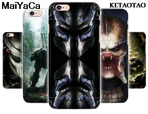 KETAOTAO Predator horror movie art Для iPhone 4S SE 5C 5S 6 6S 7 8 Plus X XR XS MAX чехлы для телефонов прозрачные