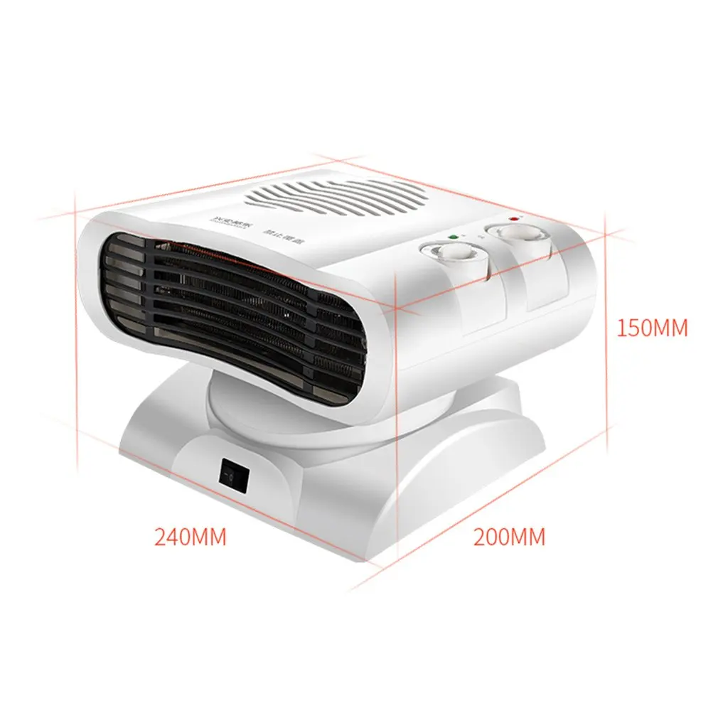 Space Heater Electric Heater Ceramic Small Compact Indoor Electric Mini Desk Personal Small Heater dropshipping