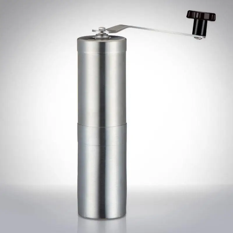 

Metal Coffee Grinder Stainless Steel Tool Mill Kitchen Tool Crocus Grinders Hand Manual Handmade Coffee Bean Burr Grinders