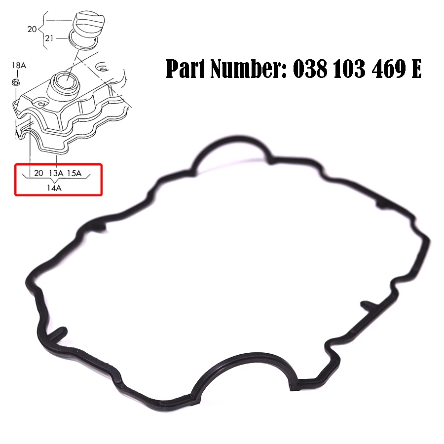 Wooeight 038 103 469 E 038103469E для VW Volkswagen Beetle Jetta Golf 1999 2005 TDI 1 9 крышка клапана двигателя