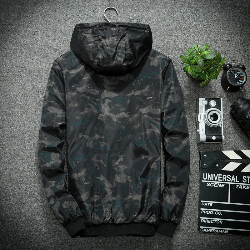 Popular New Men's Bomber Zipper Jacket Male Casual Streetwear Hip Hop Slim Fit Pilot Coat Men Clothing Plus Size 2020 Spring