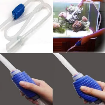 

Aquarium Fish Tank Vacuum Water Exchange Gravel Cleaning Tool Suction Aquarium Accessories Siphon Pump Filter Tube