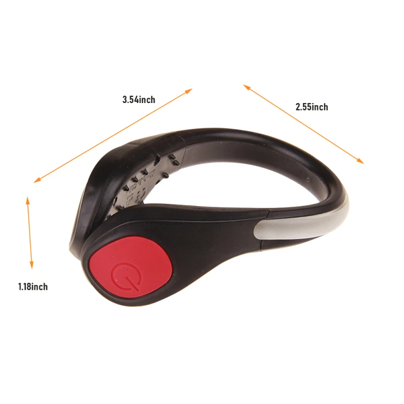 Shoe Clip Light Night Safety Warning LED Bright Flash Light for Running Cycling Bike Useful Outdoor Tool LED Luminous Kids Toys