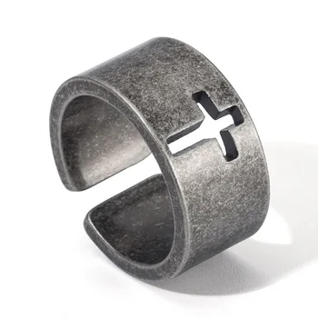 

Personality Domineering RingAccessories Tail Ring Turnable Steel Index Finger Rien's Single Ring Jewelry