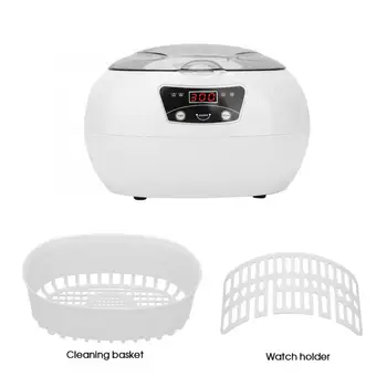 

110V/220V 890ML Ultrasonic Cleaner Domestic Cleaning Tool for Glasses Decoration Jewels US/AU Plug