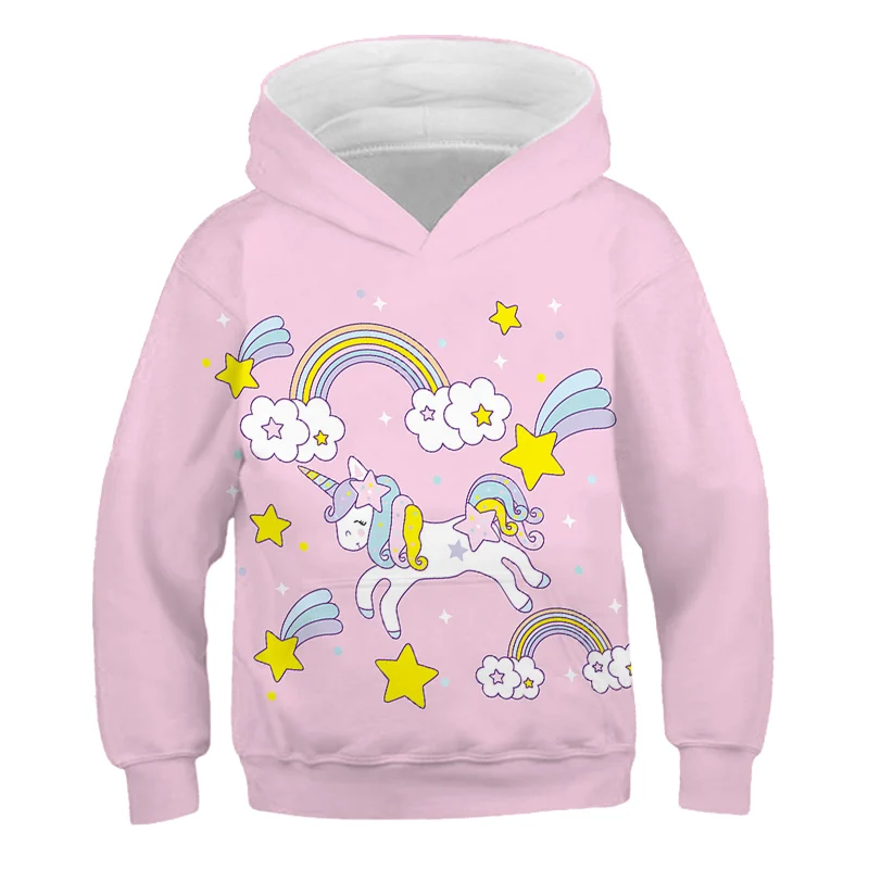 [New Arrivals] Fashionable Unicorn Pullover Hoodie