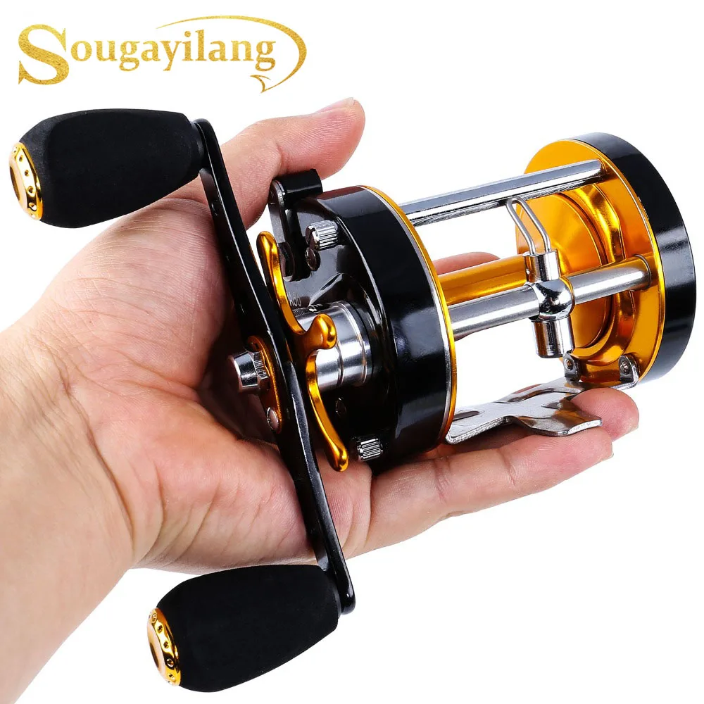 Sougayilang Right Hand Round Baitcasting Reel Top Quality Fishing