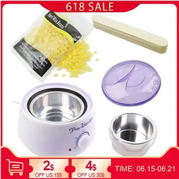 

1 Set Wax Beans Wax For Depilation Facial Hair Remover Wax Warmer Pearl Depiladora Facial Wax Set Hair Removal
