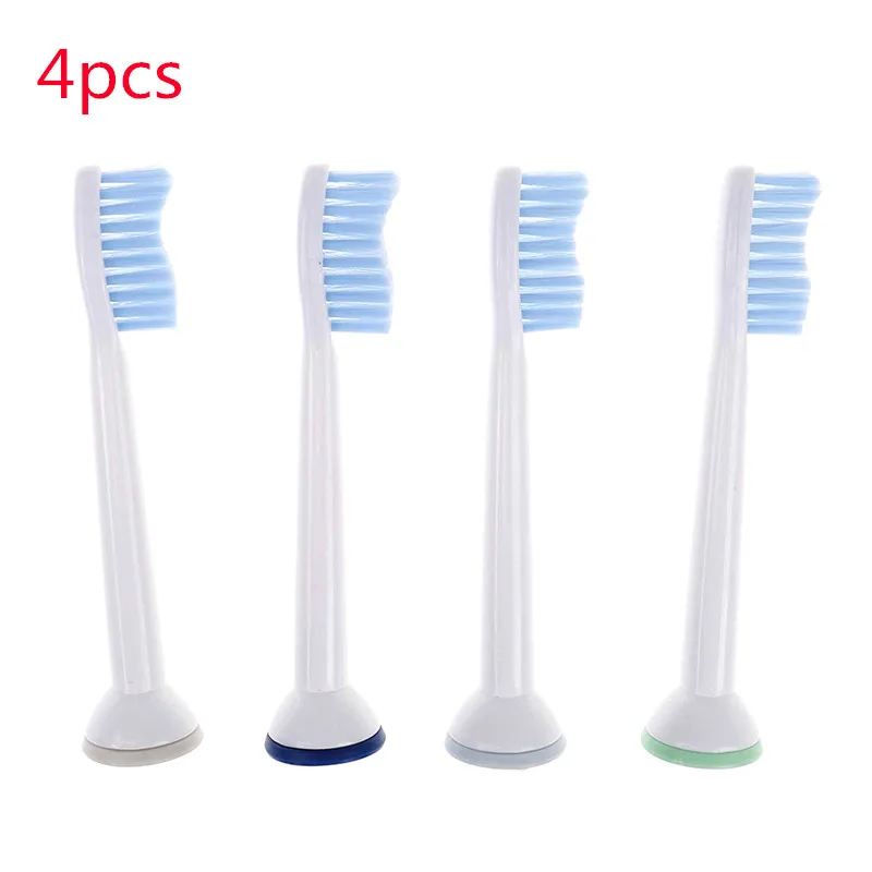 4pcs Replacement Deep Cleaning Brush Heads Food-grade PP Healthy W-shaped Brush Head HX6054