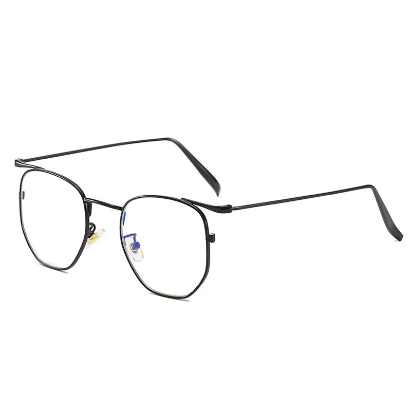 Zilead, металлический анти-синий светильник, очки, оправа, полигон, Компьютерная оптика, Sepectacle, очки, простые очки для женщин и мужчин, очки
