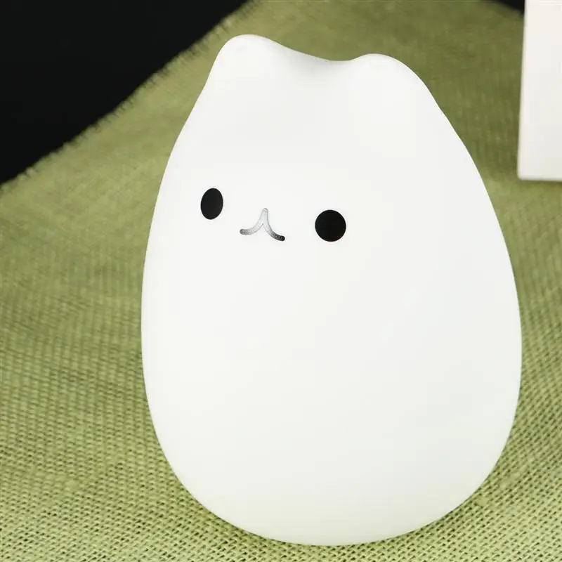 USB силиконовый ночник светодиодный звездное небо лампа-проектор декоративный свет для спальни детская комната кошка