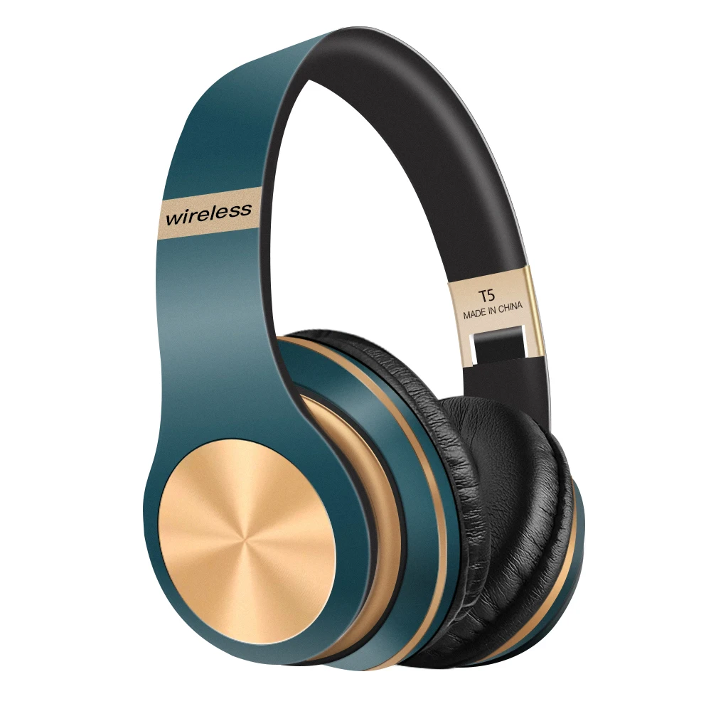 HIFI Stereo Earphones Bluetooth Headphone Music Headset FM And Support SD Card With Mic For Mobile XiaoMi Iphone Sumsamg Tablet