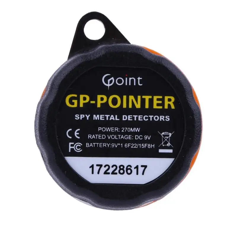 2 шт. чувствительный gp-pointer металлоискатель с точечным золотым детектором Finder оранжевый черный 12 кГц IP66 360 градусов боковое Обнаружение