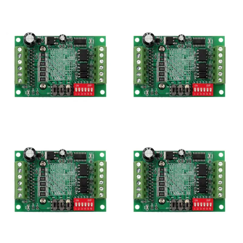 

4Pcs Stepper Motor TB6560AHQ Module Board Replacement Parts 75mmx50mmx33mm