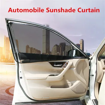 

2pcs Car Window Sunshade UV Protection Sun Shade Curtain Automobiles Side Rear Back Mesh Sun Visor Cover