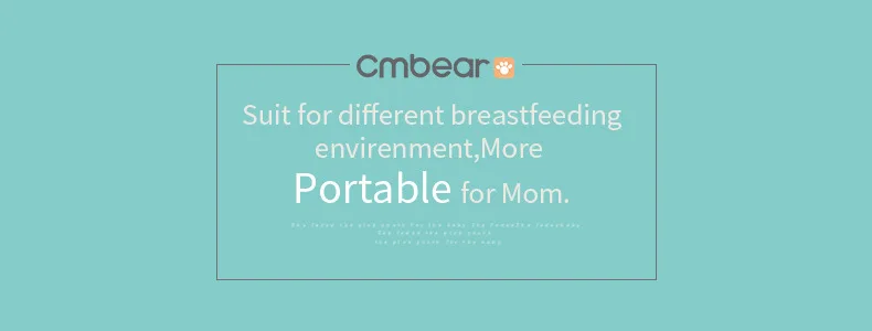 Молокоотсос ka man bear перезаряжаемый Электрический молокоотсос мульти-регулирование материнства и ребенка поставки с батареей английский