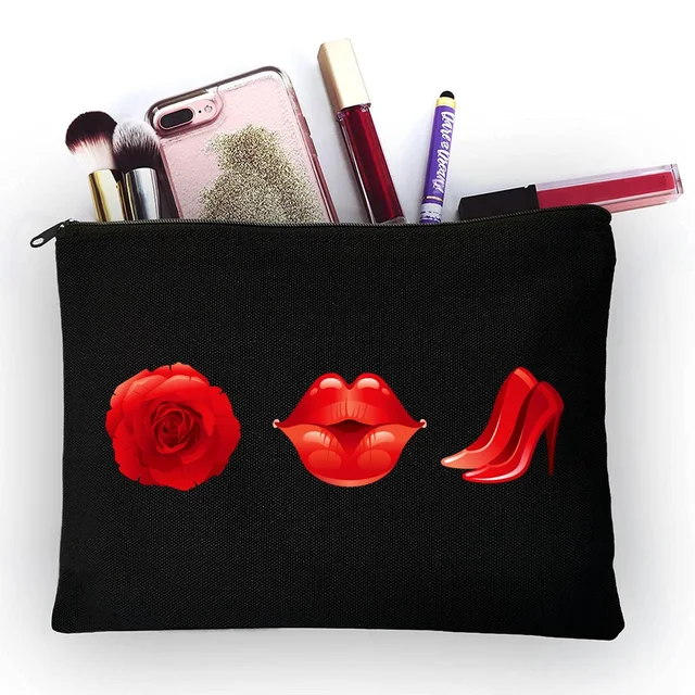 Bolsa de Cosméticos Casual Feminina