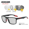KDEAM-gafas de sol polarizadas cuadradas para hombre, lentes fotocromáticas para pesca al aire libre, superligeras, con marco CE H6 ► Foto 3/6