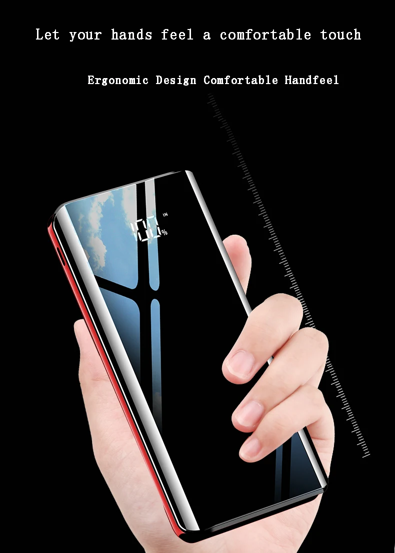 Xiao mi power Bank 30000 мАч портативное зарядное устройство 30000 мАч USB PoverBank Внешнее зарядное устройство для iPhone Xiaomi mi 9 8