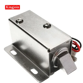 

12V DC 1.1A Electric Lock Assembly Solenoid Cabinet Drawer Door Lock Low-Power Smal Automatic Door Electric Locks