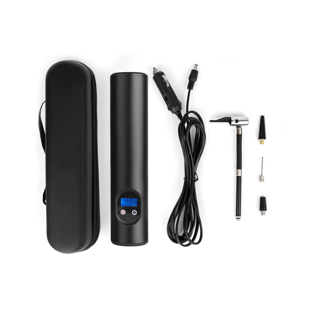 VEHEMO lcd 150psi цифровой воздушный насос для шин многоцелевой портативный компрессор светодиодный светильник для шин 12 в автомобильный насос для шин - Название цвета: wireless