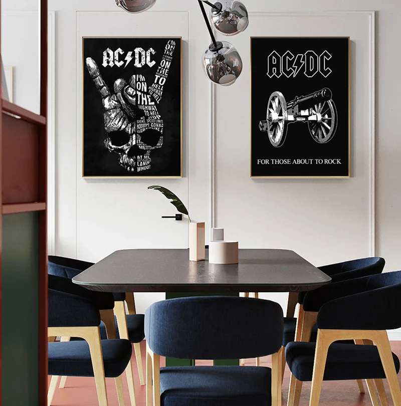 Abstract-Panting-Print-AC-DC-Canvas-Painting-Painting-Poster-Modern ...