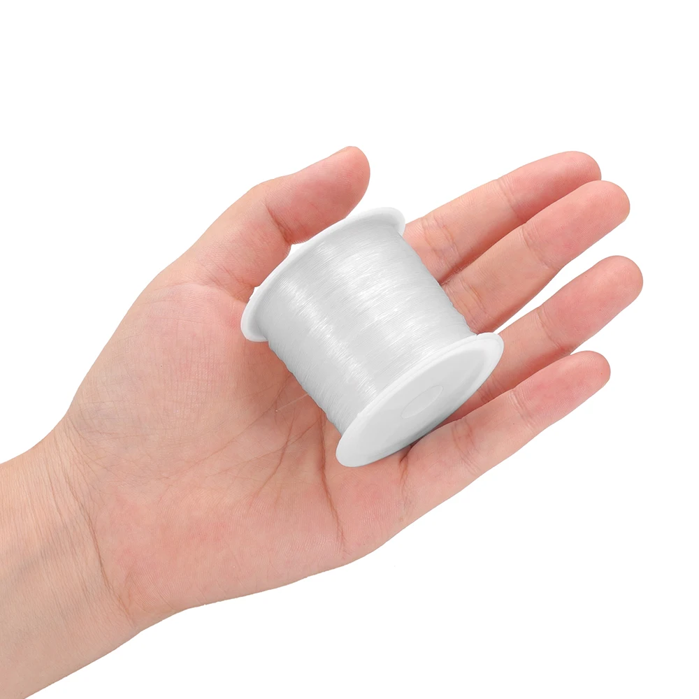 1PC 0,2-1mm Angelschnur für Perlen Draht Klar Nicht-Stretch Nylon String Perlen Schnur Gewinde für Schmuck Machen Liefert Großhandel – Detail 3