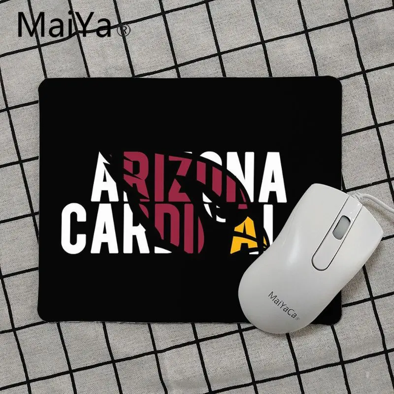 Maiya высокое качество Аризона Cardinals уникальная настольная панель коврик для игровой мыши Лидер продаж подставка под руку мышь - Цвет: No Lock Edge25x29cm