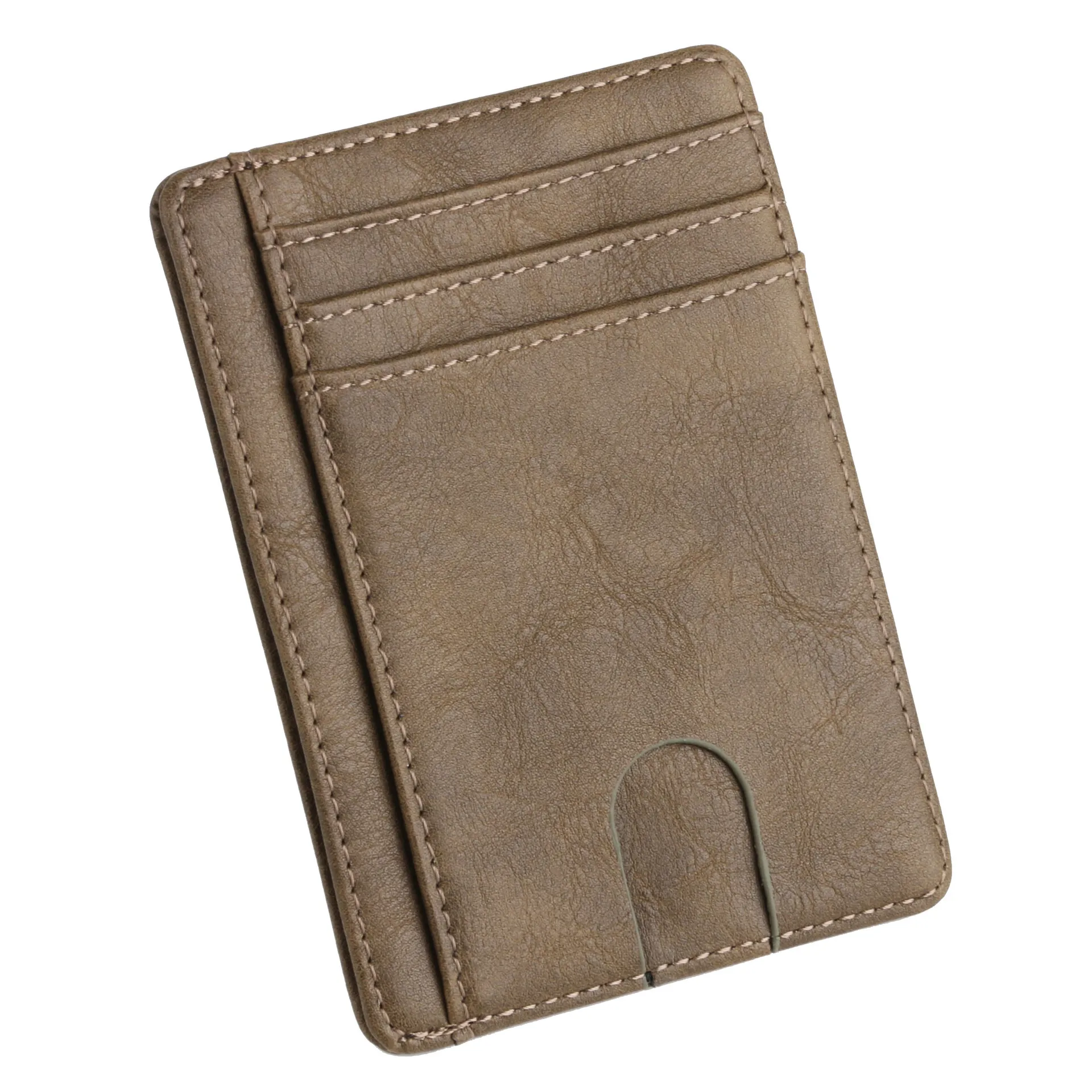 THINKTHENDO Тонкий RFID блокирующий кожаный кошелек держатель для кредитных карт кошелек для денег для мужчин и женщин 2018 модная сумка 11,5x8x0,5 см